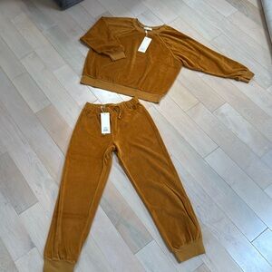 Suzie Kondi buckthorn oversized top & slim track pants